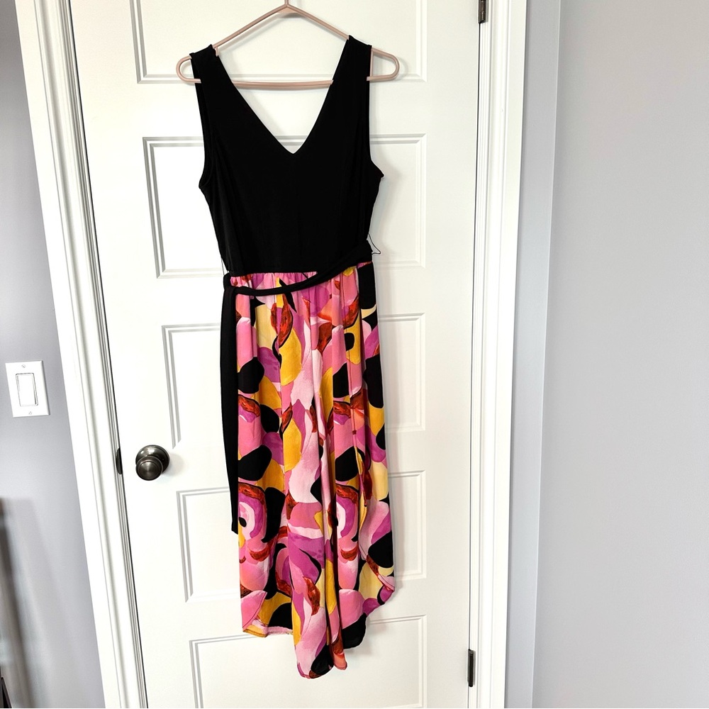 Pebble Crepe Tulip Leg Jumpsuit